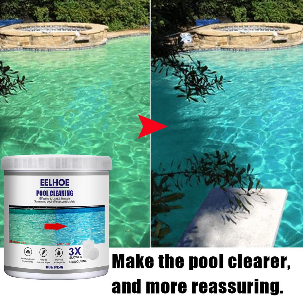 Swimming Pool Effervescent Cle - Water Purification Tablet ulasan dan harga