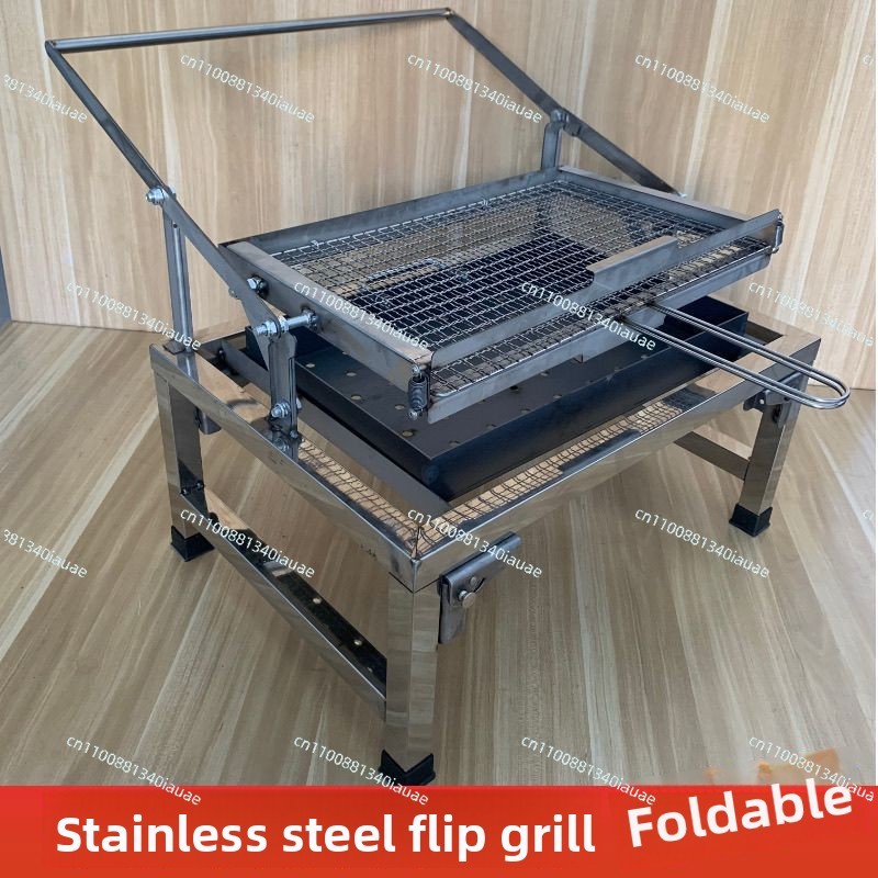 Home Portable Flip Grill Foldi - Camp Grill Portable Folding ulasan dan harga