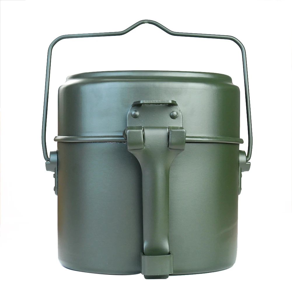 Portable Alloy Pot and Bowl Lu - Camping Cooking Lightweight ulasan dan harga